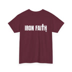 Iron Faith Co. Wordmark Tee – Back Print