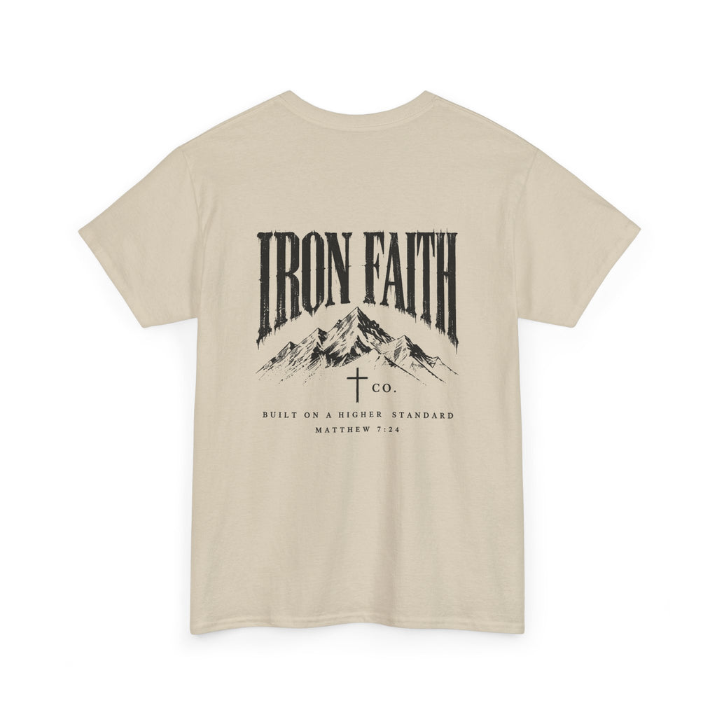 Built on a Higher Standard Tee – Back Print