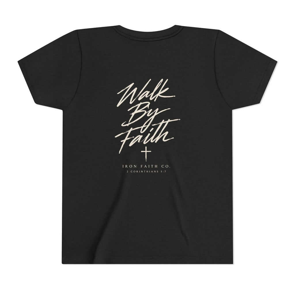 Walk By Faith Youth Tee – Back Print