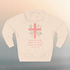 A Woman Who Fears The Lord Is Worthy Of Praise - Proverbs 31:30 - Iron Faith Co. - Fleece Hoodie - photo 29 of 30