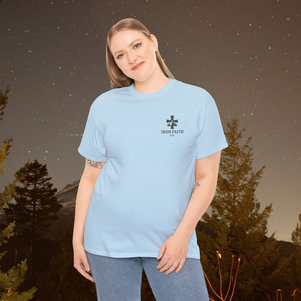 Iron Faith Co. | Not Perfect, Just Forgiven - Unisex Heavy Cotton T-Shirt