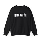 Iron Faith Co. Wordmark Crewneck – Back Print
