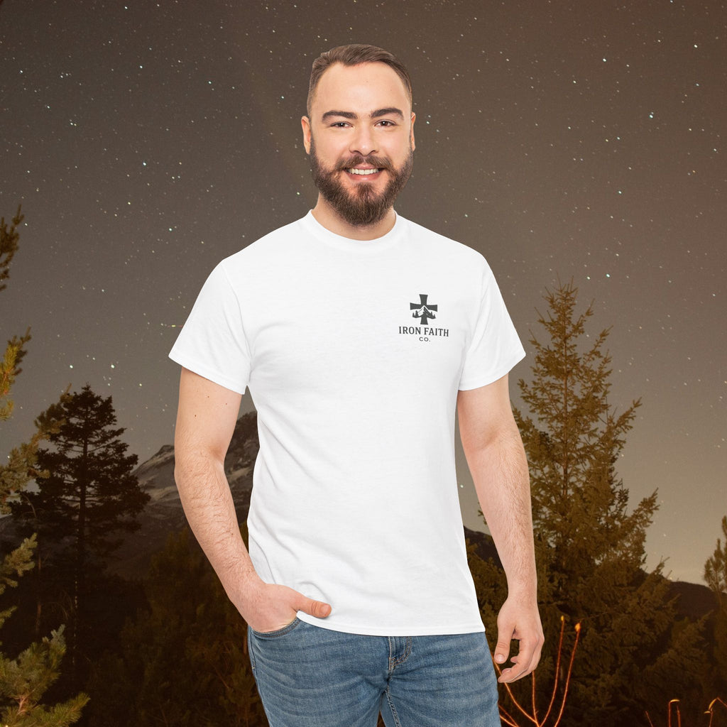 Iron Faith Co - Not Perfect, Just Forgiven - Unisex Heavy Cotton T-Shirt - photo 28 of 30