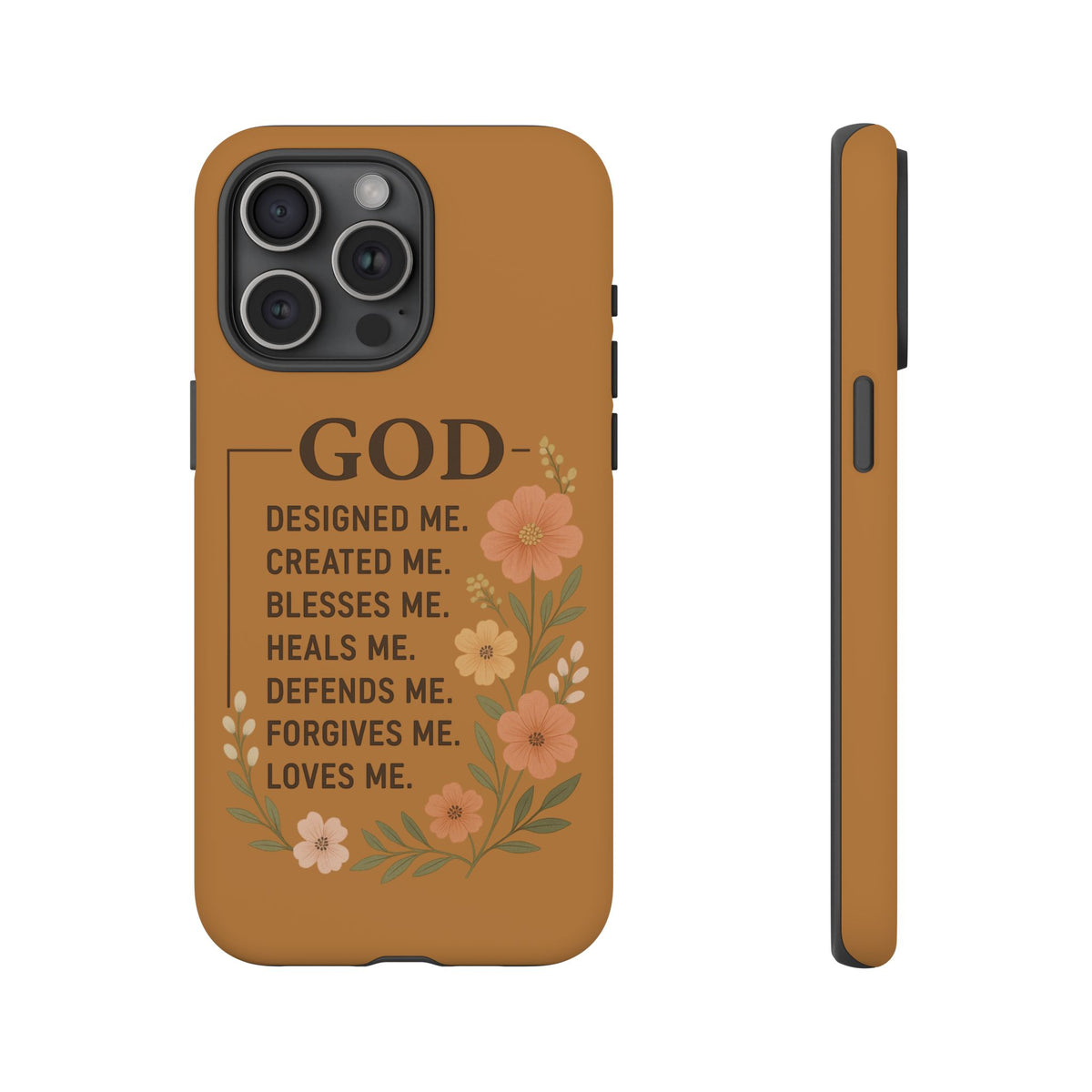 GOD Designed Me Floral iPhone Case - photo 11 of 30