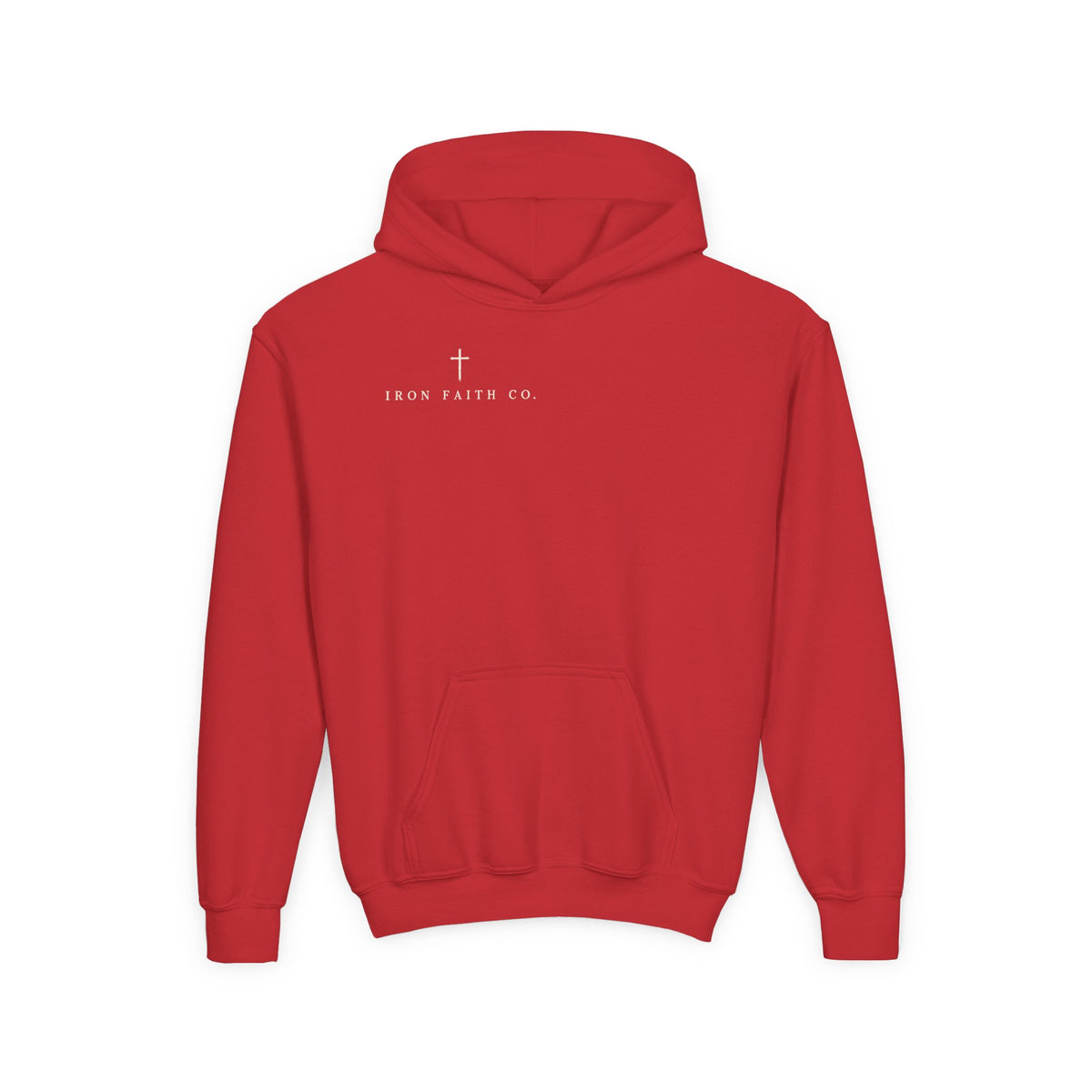 Walk By Faith Youth Hoodie – Back Print
