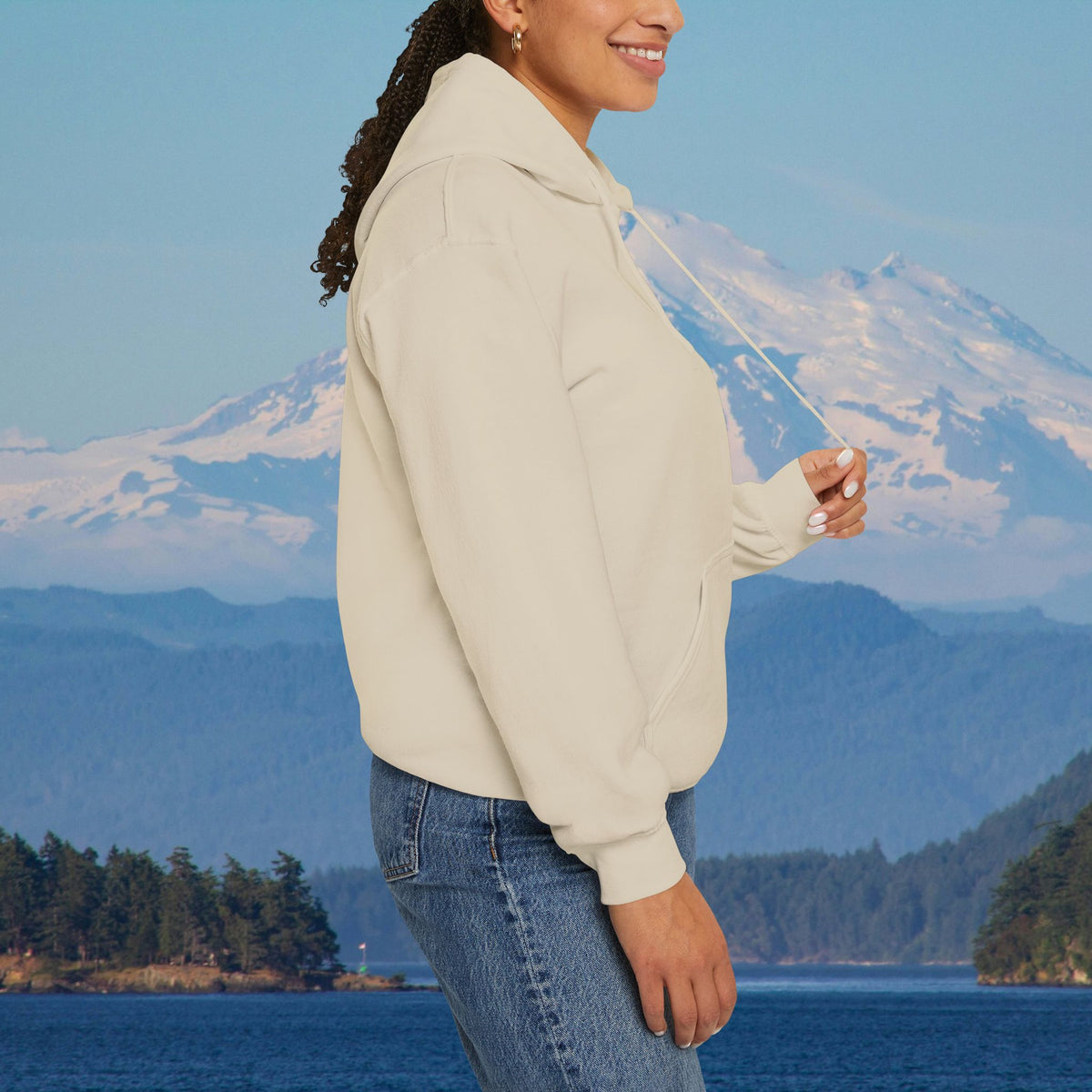 Find purpose in wilderness | Iron Faith Co. | Comfortable Heavy Blend Sweatshirt