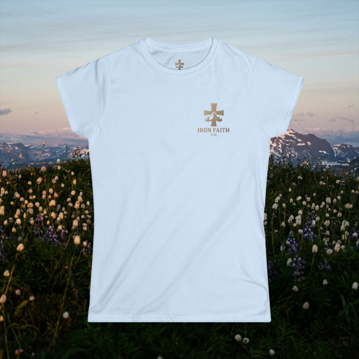 Iron Faith Co. - Walk by Faith - Women's Softstyle Tee - photo 8 of 30