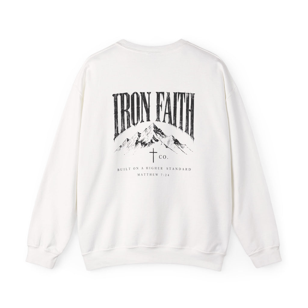 Built on a Higher Standard Crewneck – Back Print