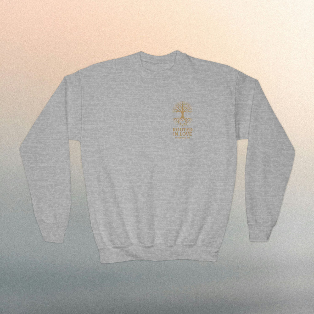Love One Another Youth Crewneck Sweatshirt — Christian Faith Graphic - photo 3 of 30