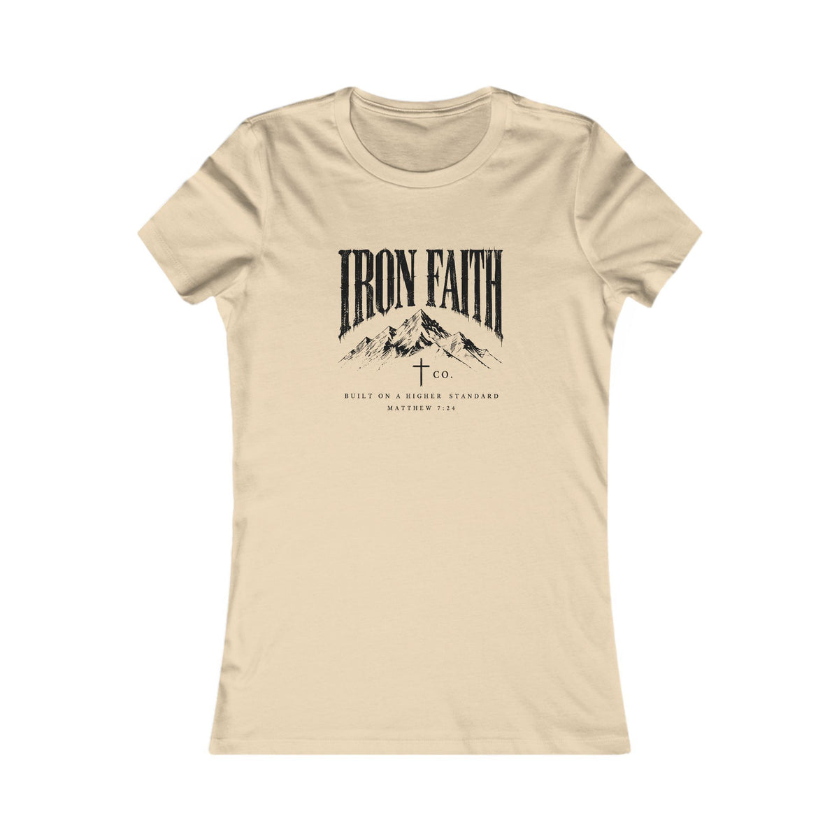 Built on a Higher Standard Women's Fitted Tee