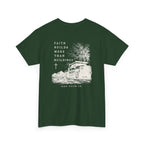 Faith Builds More Than Buildings Tee – Back Print