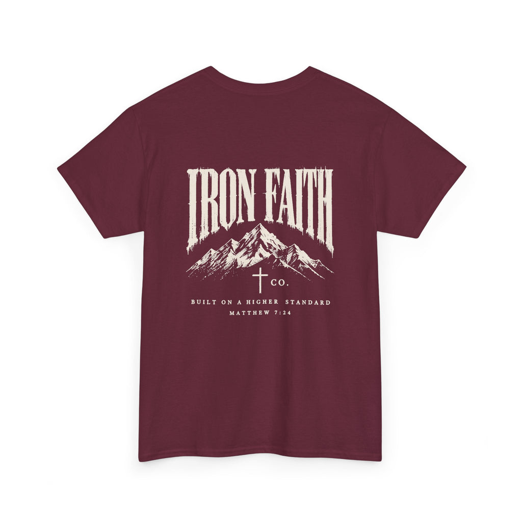 Built on a Higher Standard Tee – Back Print