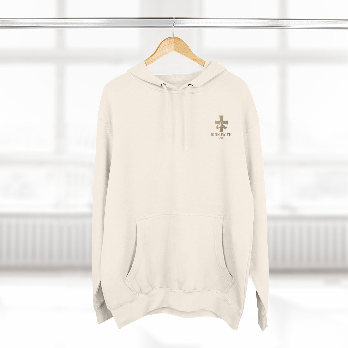 A Woman Who Fears The Lord Is Worthy Of Praise - Proverbs 31:30 - Iron Faith Co. - Fleece Hoodie - photo 26 of 30