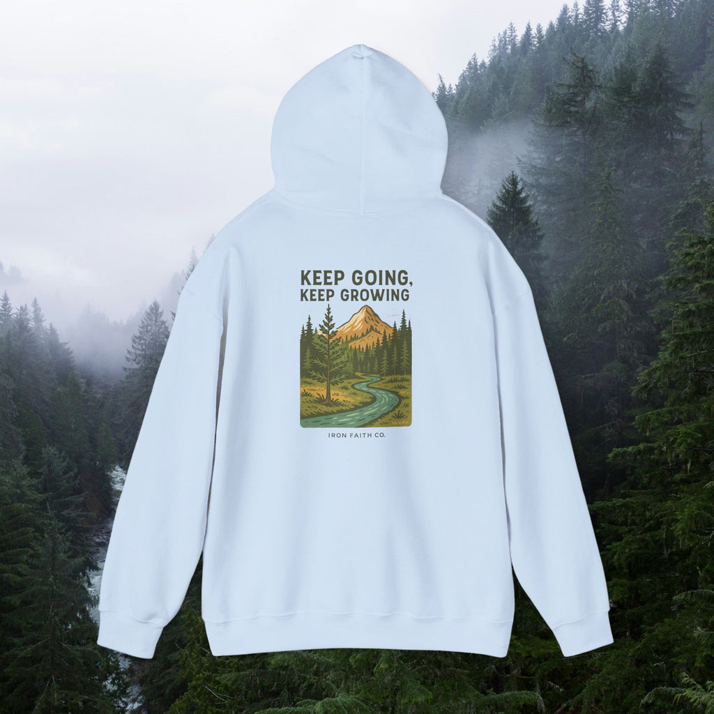 Find purpose in wilderness | Iron Faith Co. | Comfortable Heavy Blend Sweatshirt