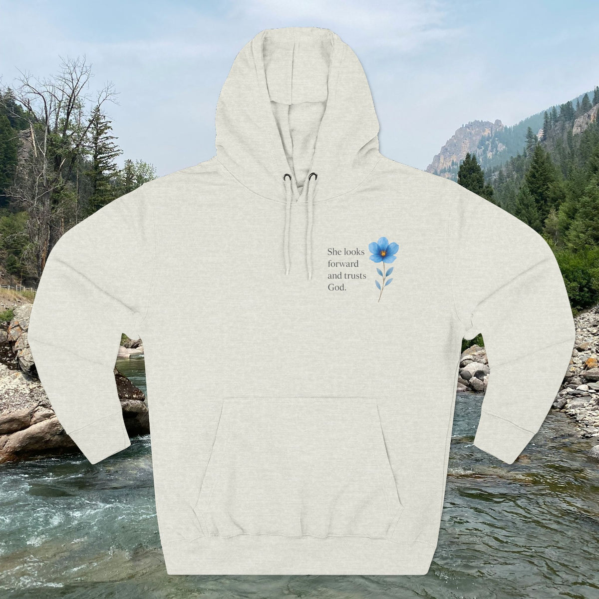 She Looks Back and Thanks God Comfort Pullover - IronFaithCo. - photo 6 of 30