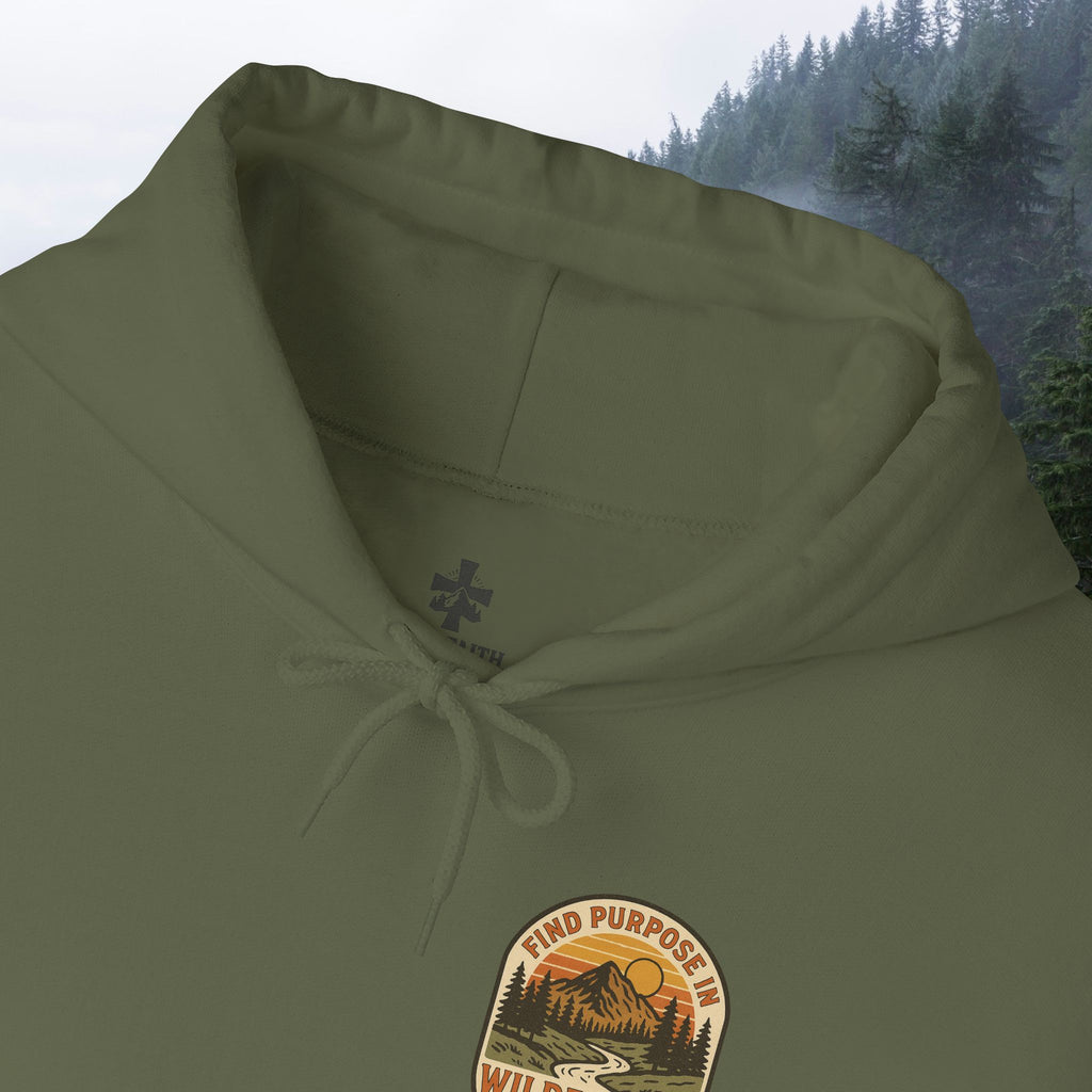 Find purpose in wilderness - Iron Faith Co. - Comfortable Heavy Blend Sweatshirt - photo 19 of 30