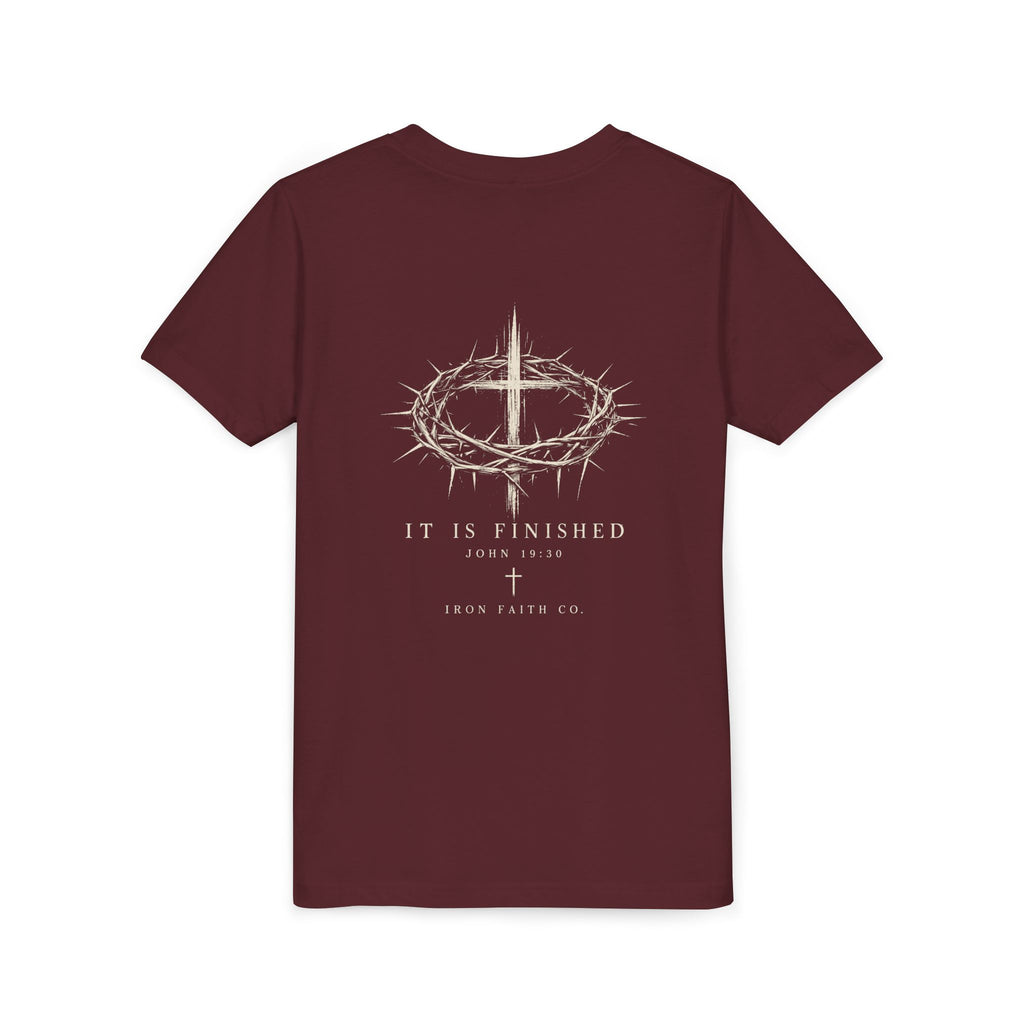 It Is Finished Youth Tee