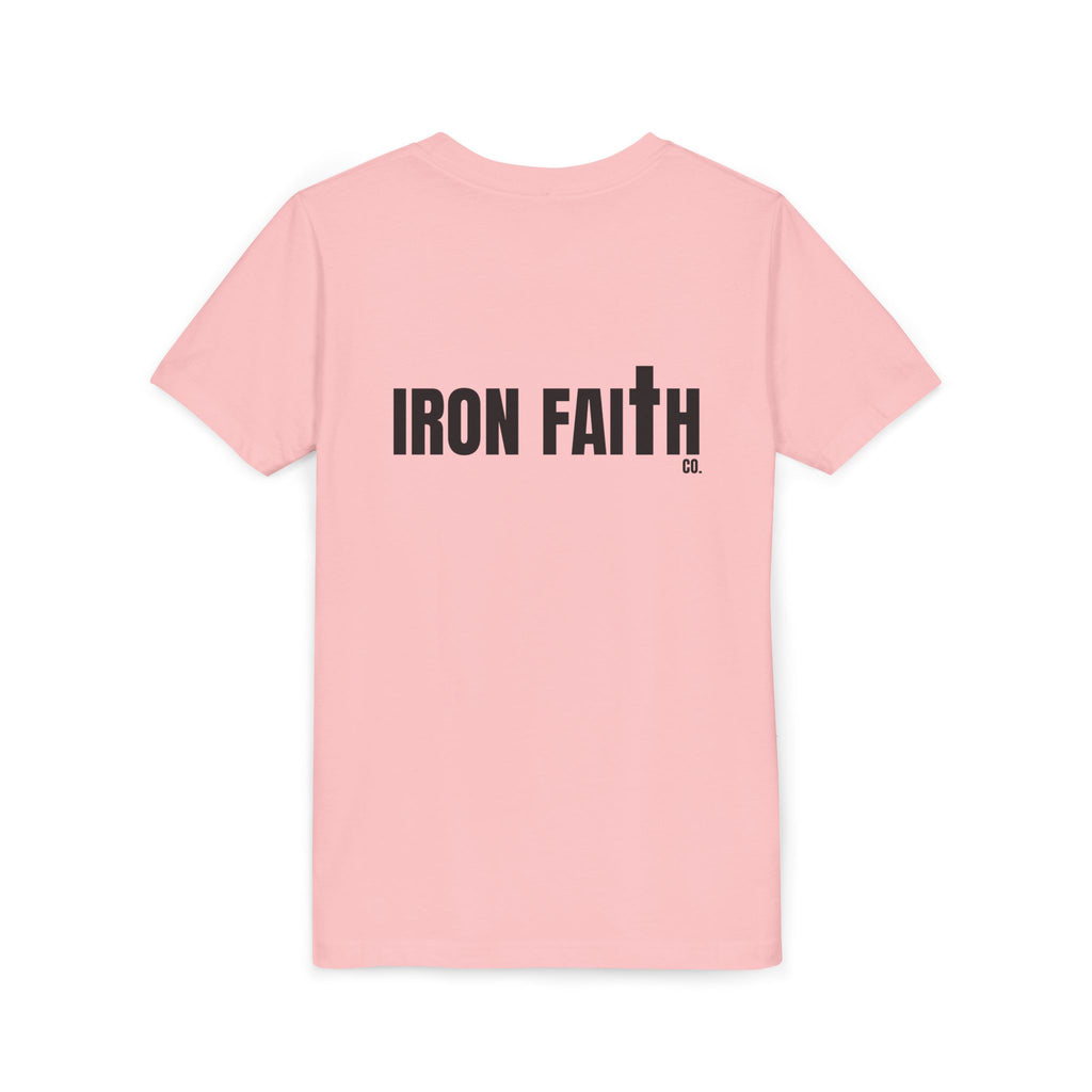 Iron Faith Co. Wordmark Youth Tee – Back Print