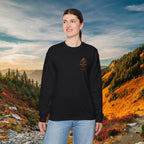 Be strong and courageous Joshua 1:9 | forged by Faith | Iron Faith Co. | Crewneck Sweatshirt