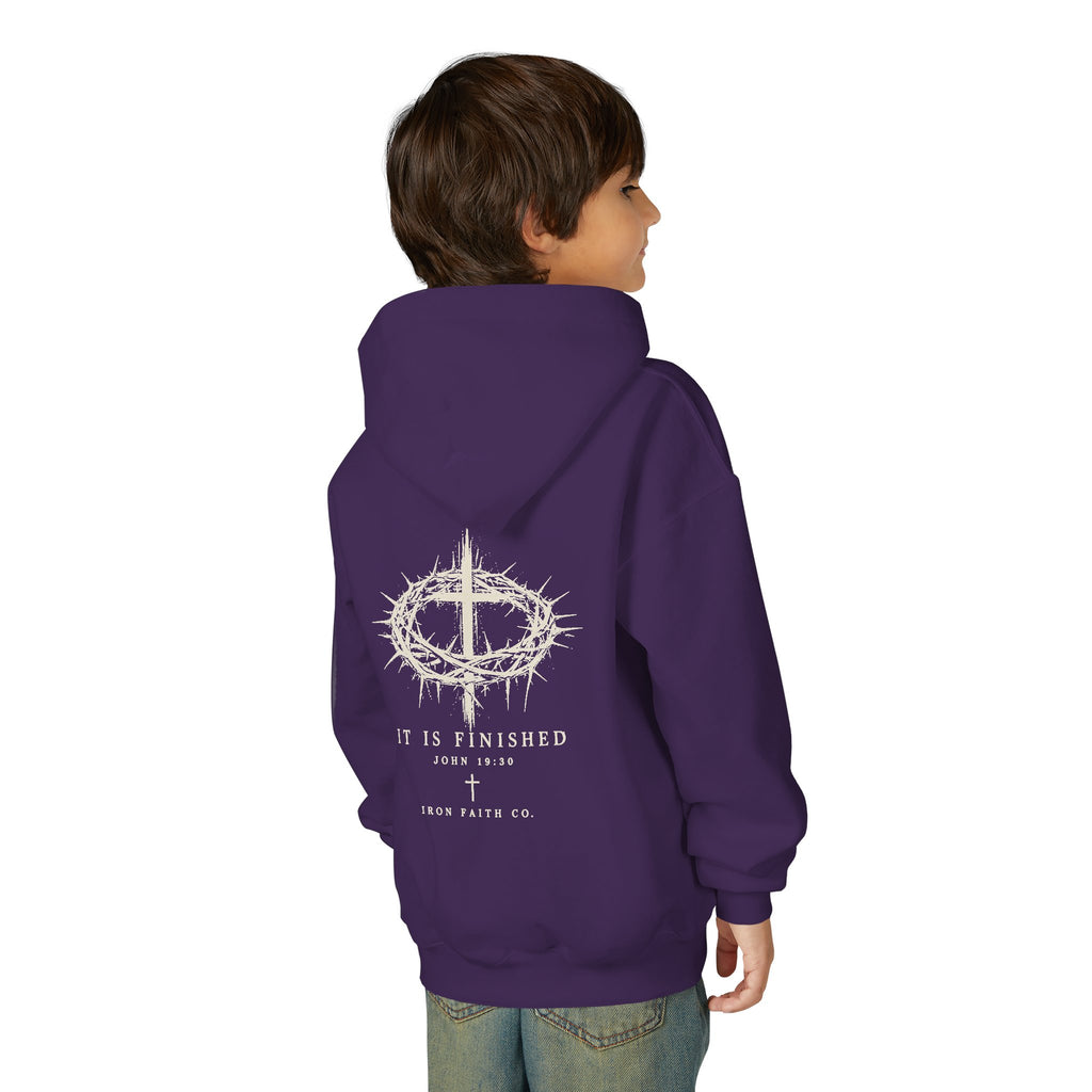 It Is Finished Youth Hoodie