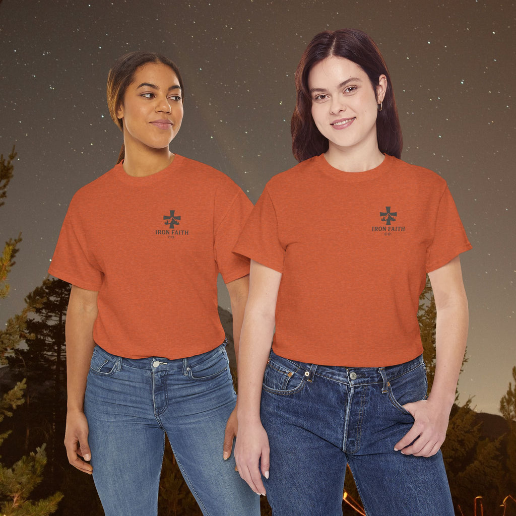 Iron Faith Co. | Not Perfect, Just Forgiven - Unisex Heavy Cotton T-Shirt