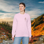 Be strong and courageous Joshua 1:9 | forged by Faith | Iron Faith Co. | Crewneck Sweatshirt