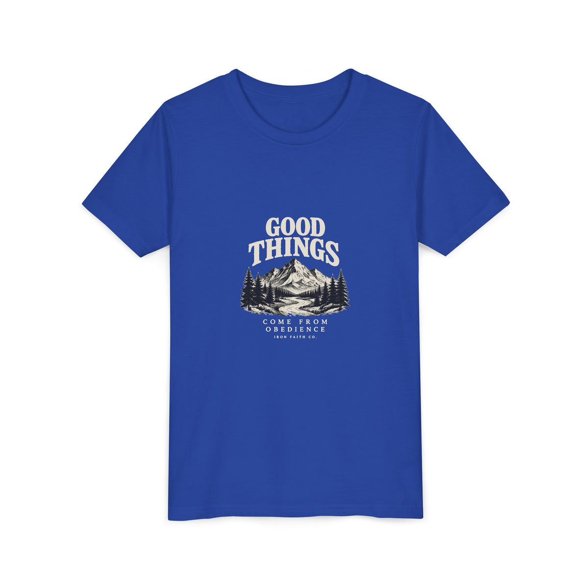 Good Things Come From Obedience Youth Tee