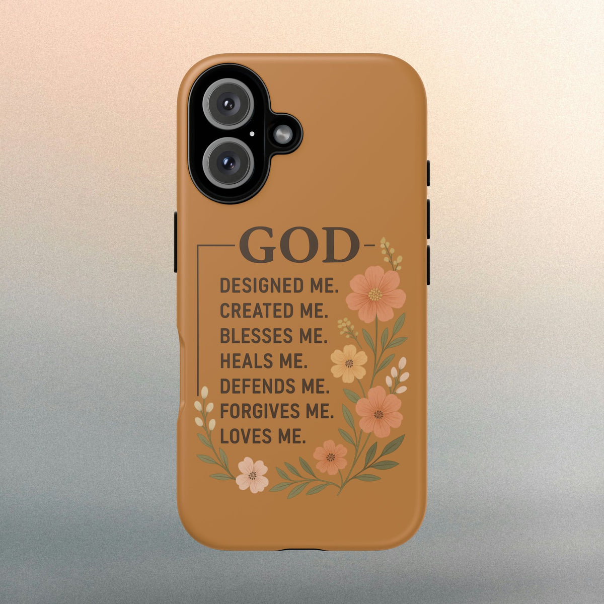 GOD Designed Me Floral iPhone Case - photo 3 of 30