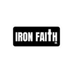 Iron Faith Co. Wordmark Sticker