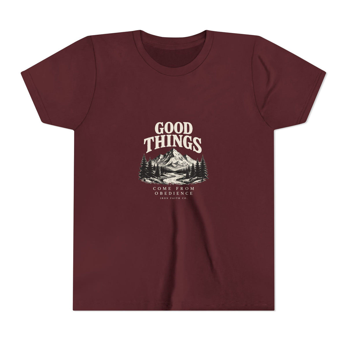 Good Things Come From Obedience Youth Tee