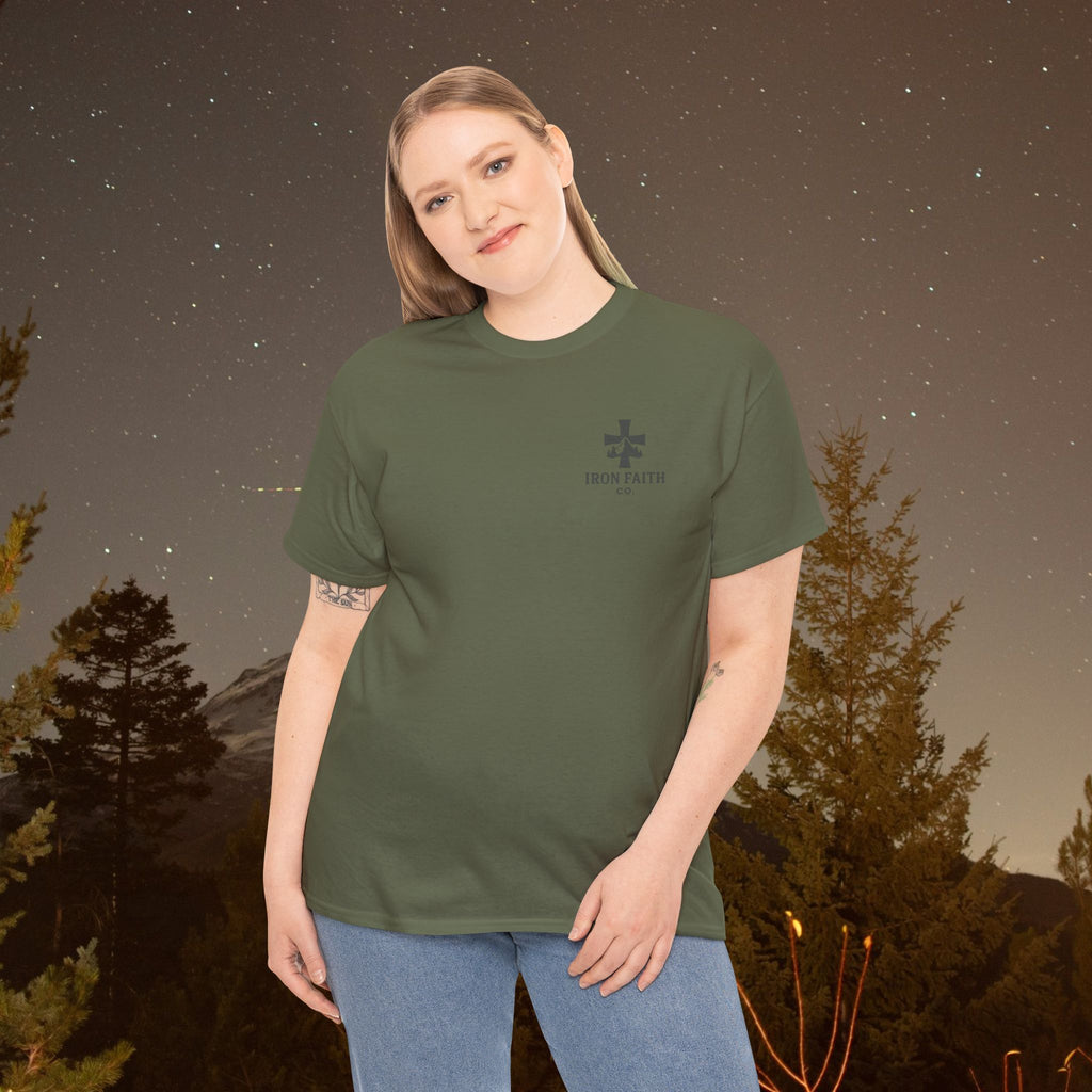 Iron Faith Co. | Not Perfect, Just Forgiven - Unisex Heavy Cotton T-Shirt