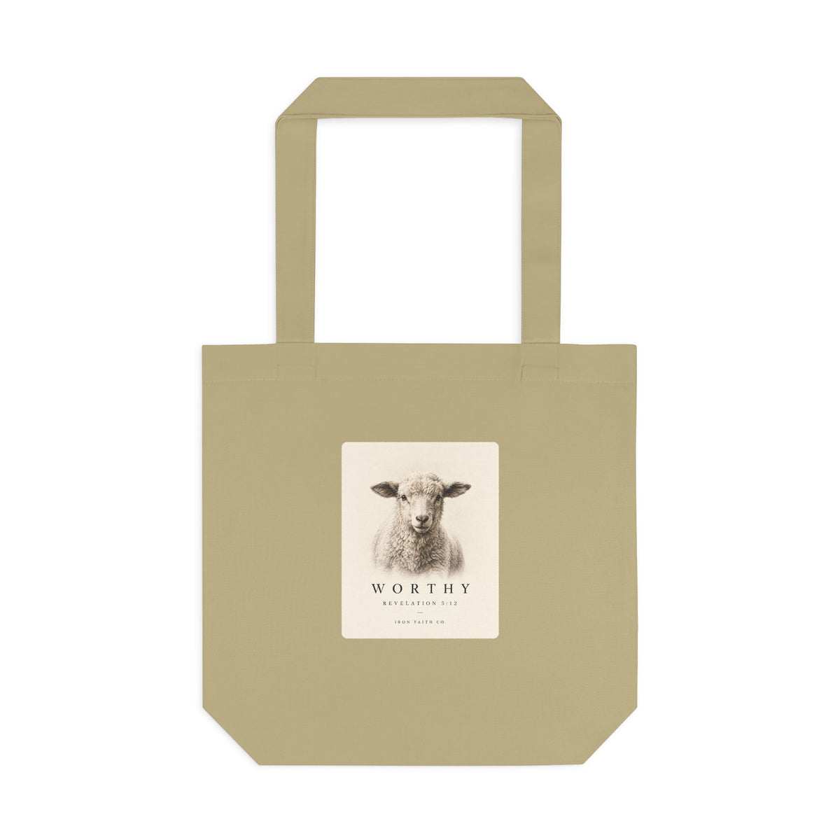 Worthy Revelation 5:12 Tote Bag