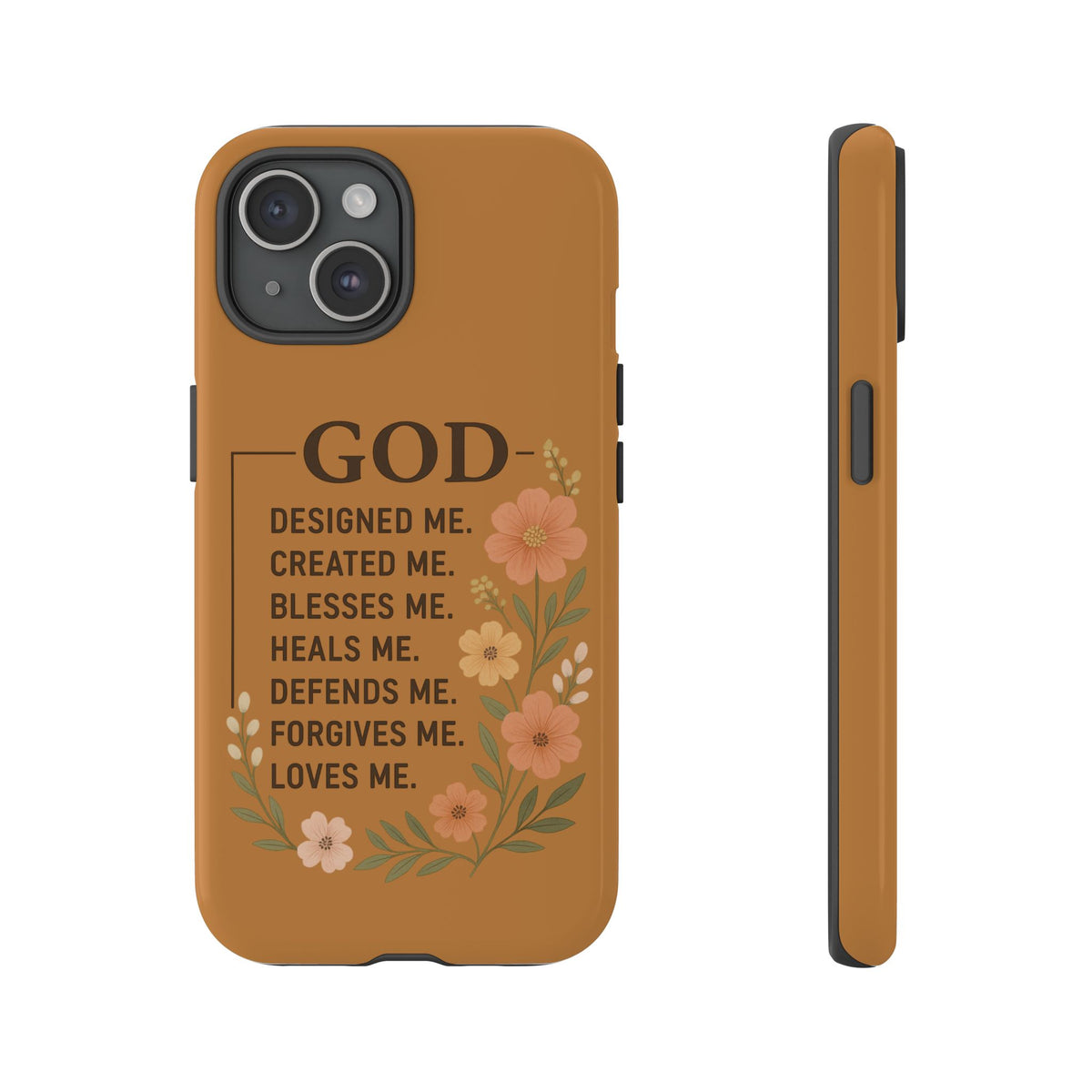 GOD Designed Me Floral iPhone Case - photo 4 of 30