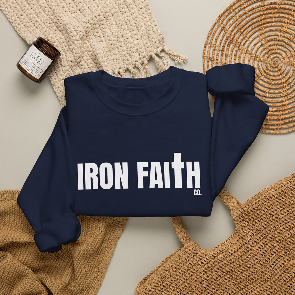 Iron Faith Co. Wordmark Crewneck