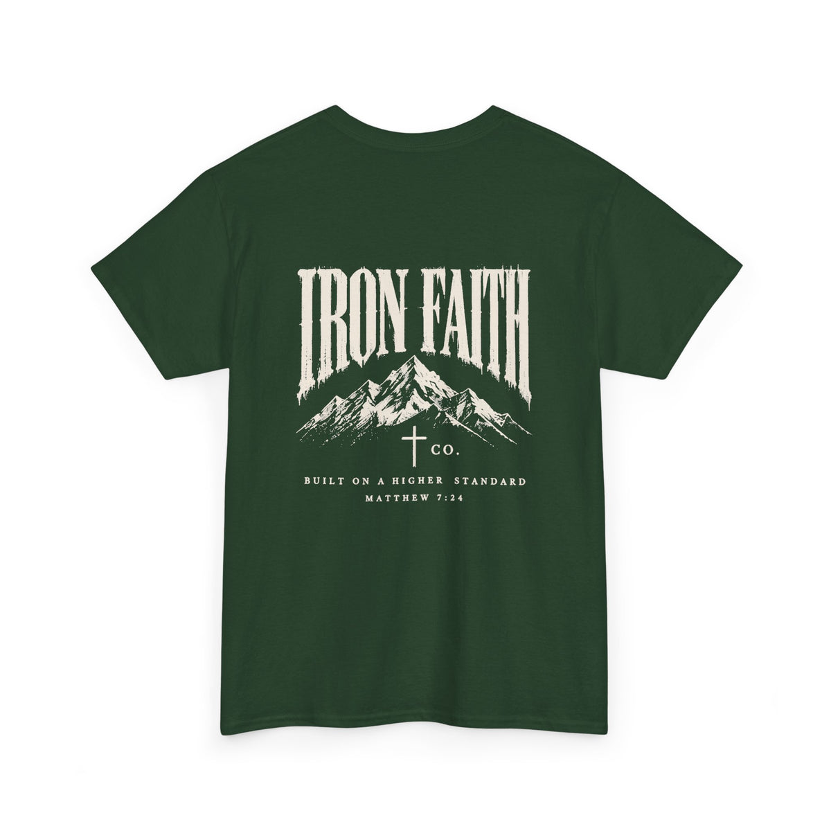 Built on a Higher Standard Tee – Back Print