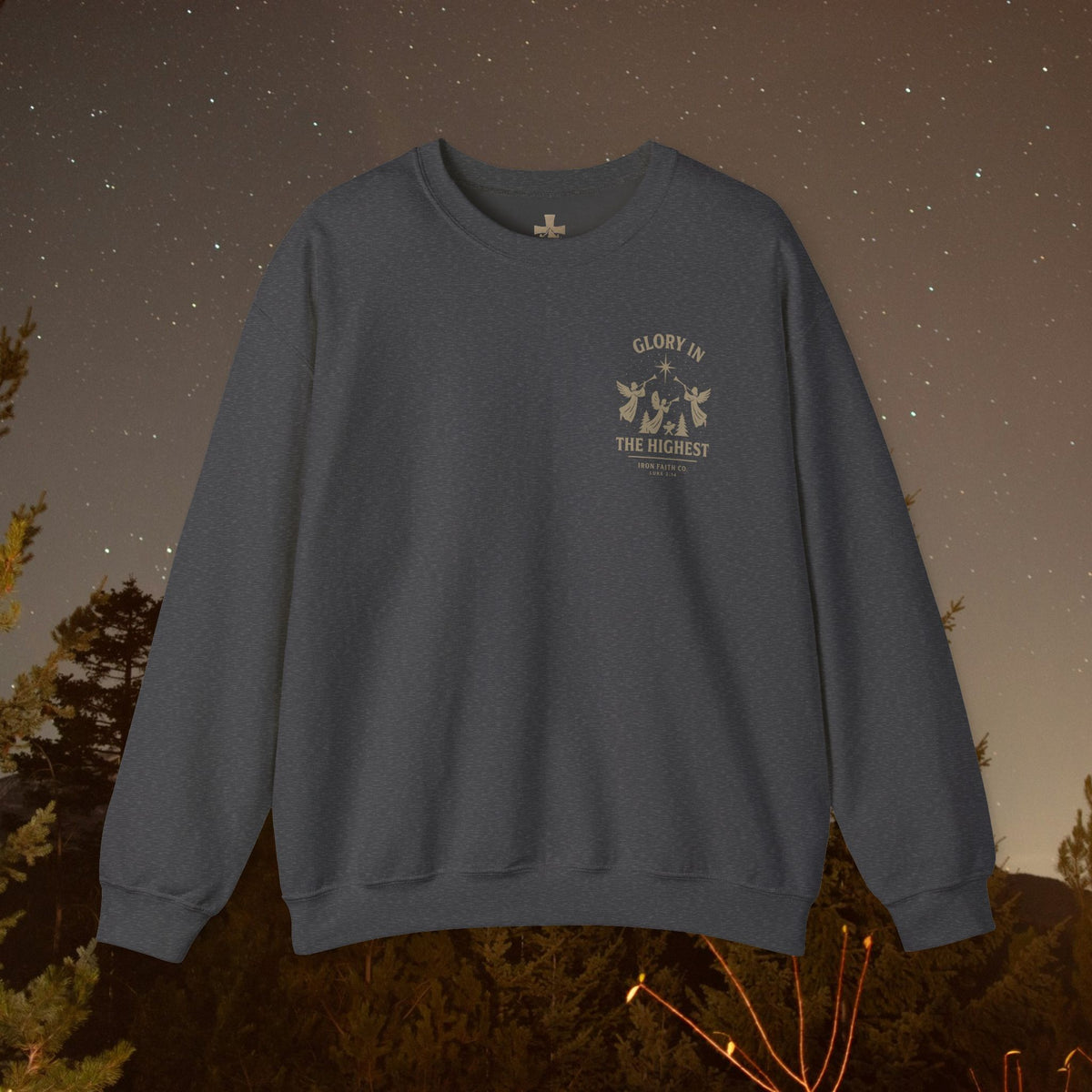 Hope Was Born This Night Sweatshirt - IronFaithCo. - photo 6 of 30