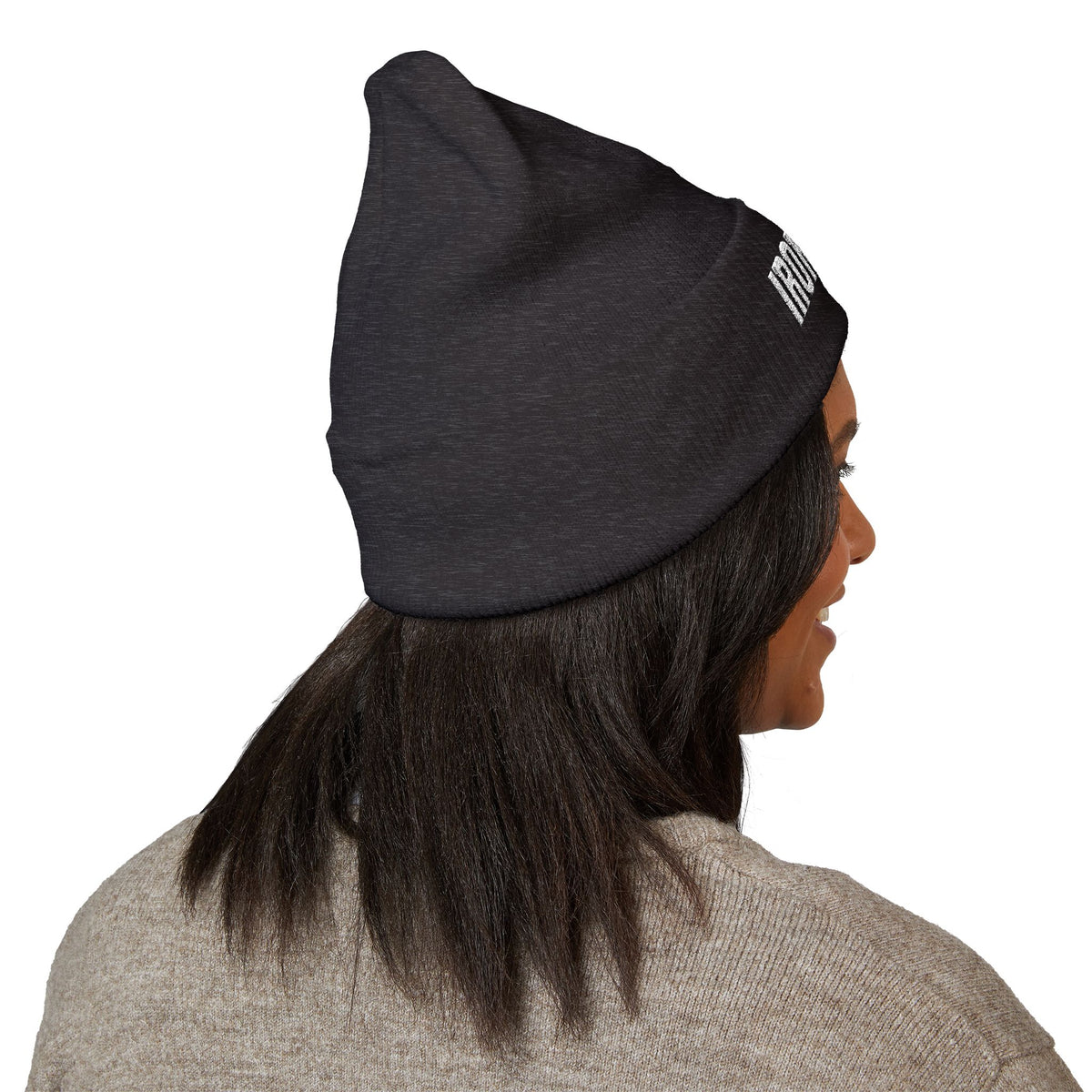 Iron Faith Co. Wordmark Embroidered Cuffed Beanie