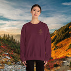 Be strong and courageous Joshua 1:9 - forged by Faith - Iron Faith Co. - Crewneck Sweatshirt - photo 12 of 30