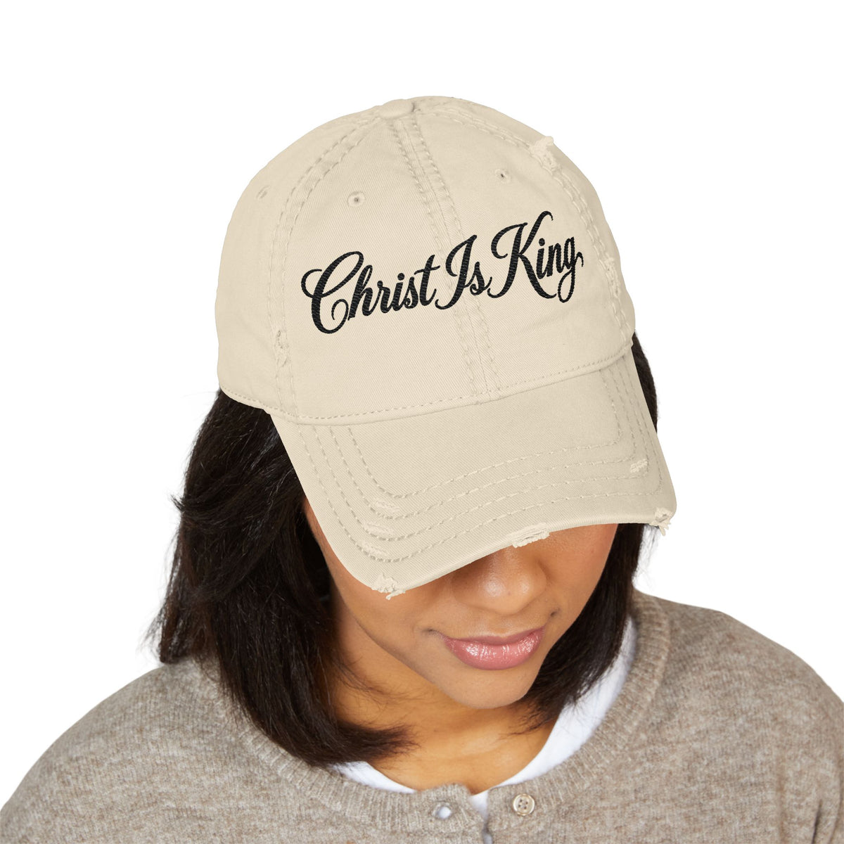 Christ Is King Dad Hat