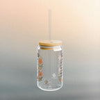 God's Creation - Iron Faith Co. - Floral Sipper Glass, 16oz - photo 2 of 4