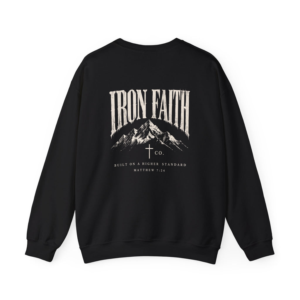 Built on a Higher Standard Crewneck – Back Print