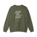 Walk By Faith Crewneck – Back Print