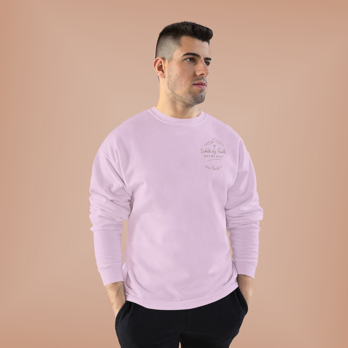 God's creation | Iron Faith Co. | Eco-Friendly Crewneck Sweatshirt